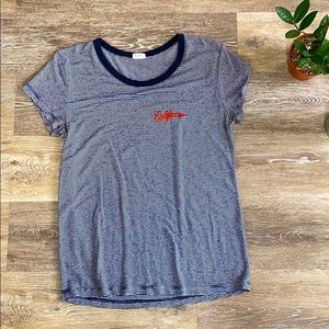 Pinstripe California tee